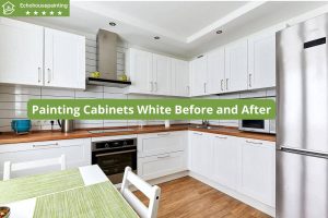 Painting Cabinets White Before and After? - Echo House Painting
