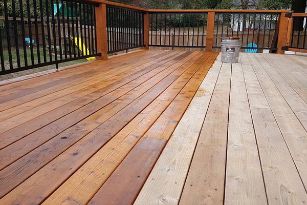 Deck Staining Service